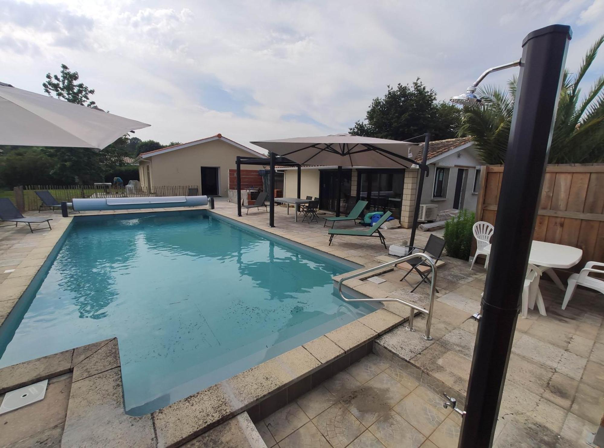 2 Maisons De 3 Et 2 Chambres Avec Grande Piscine Commune La Teste-de-Buch Buitenkant foto